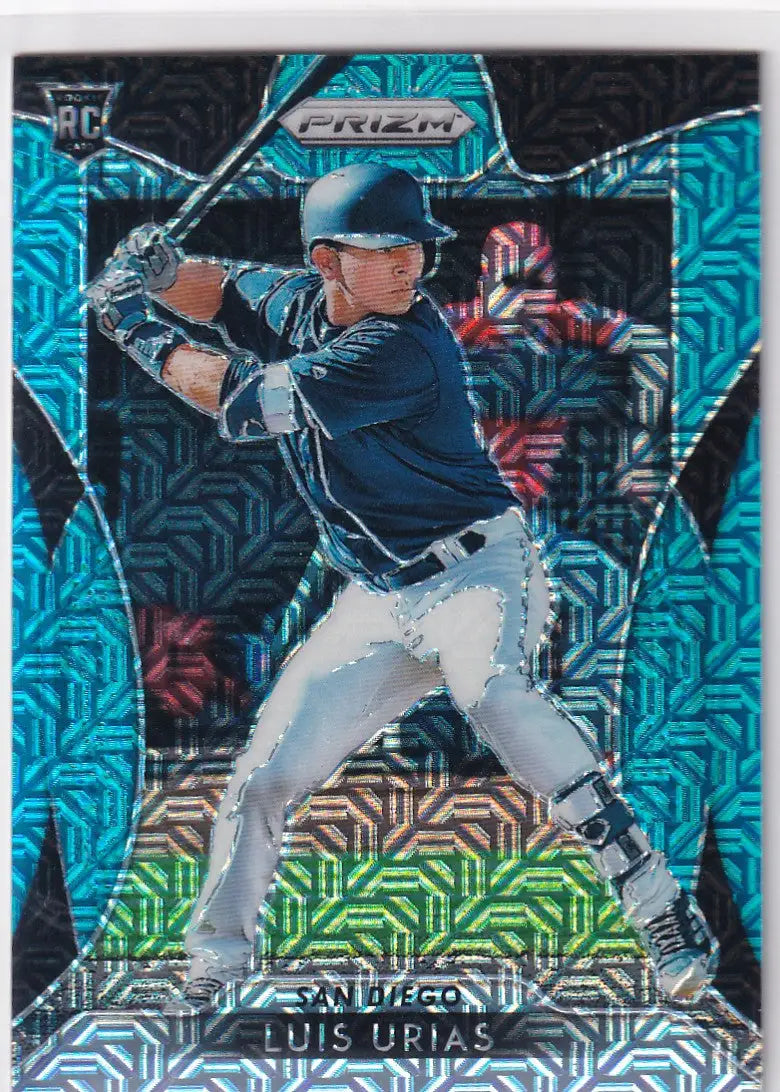 2019 PRIZM #97 LUIS URIAS BLUE MOJO 60/399- SAN DIEGO PADRES
