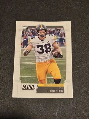 2019 Score #422 T.J. Hockenson - Football Card Single