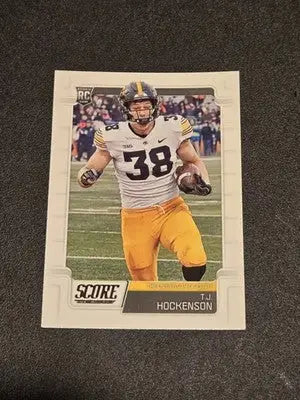 2019 Score #422 T.J. Hockenson - Football Card Single