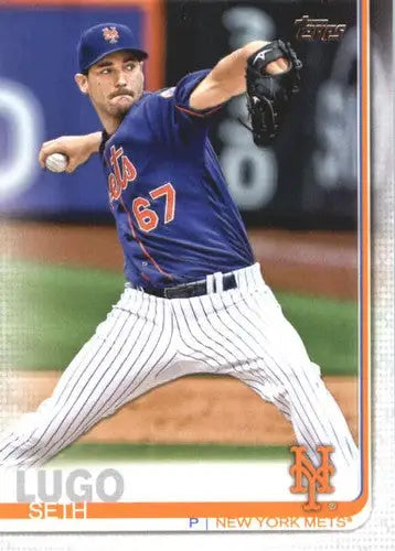 2019 Topps #237 Seth Lugo NM-MT Mets - Baseball Card Single