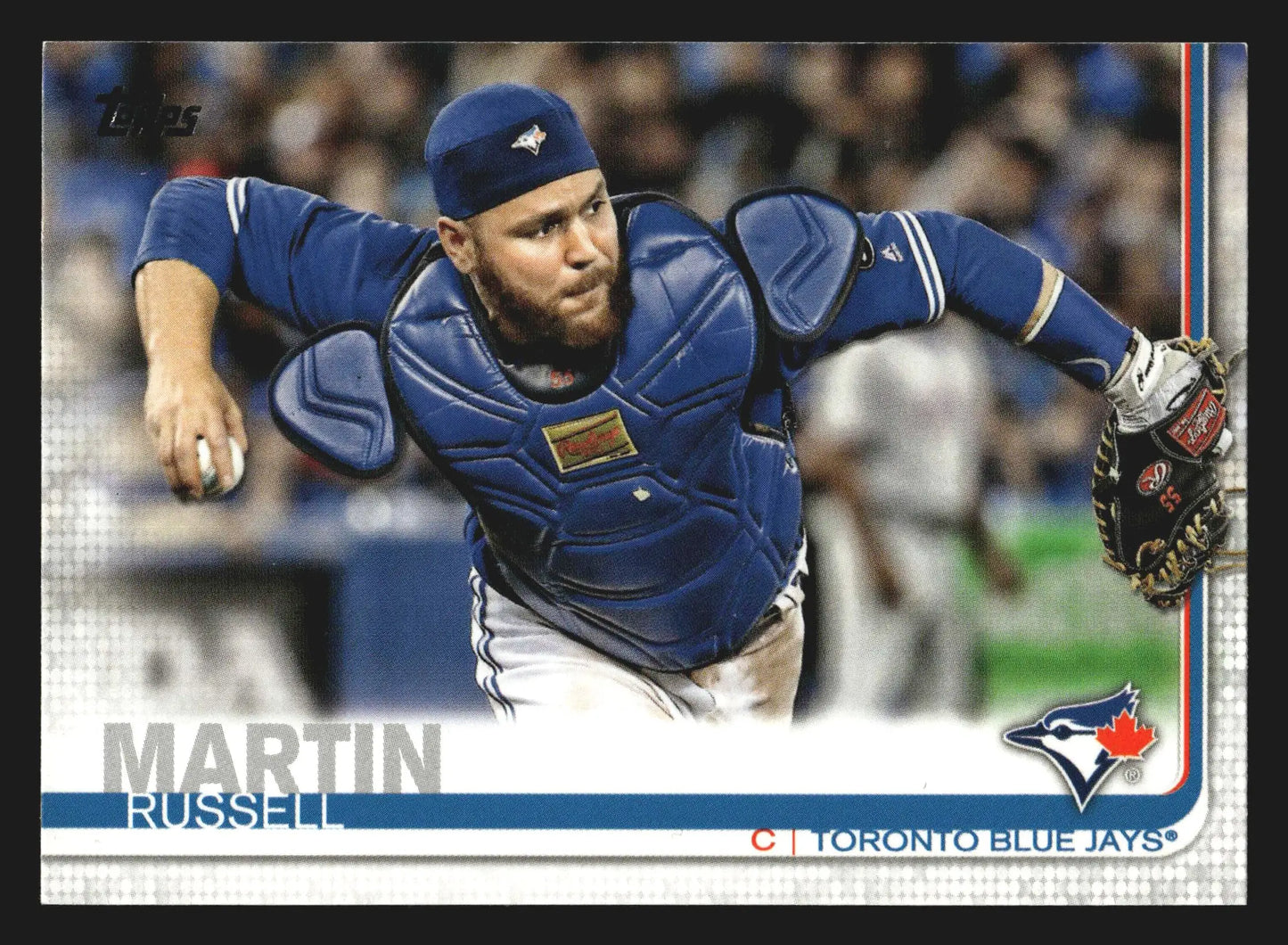 2019 Topps #348 Russell Martin Toronto Blue Jays