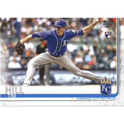 2019 Topps #379 Tim Hill NM-MT RC Rookie Kansas City Royals Baseball Card