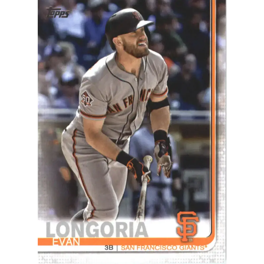 2019 Topps #390 Evan Longoria NM-MT San Francisco Giants Baseball Card