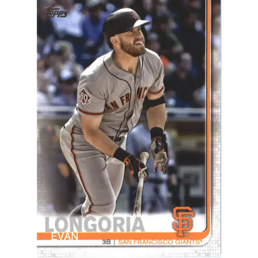 2019 Topps #390 Evan Longoria NM-MT San Francisco Giants Baseball Card