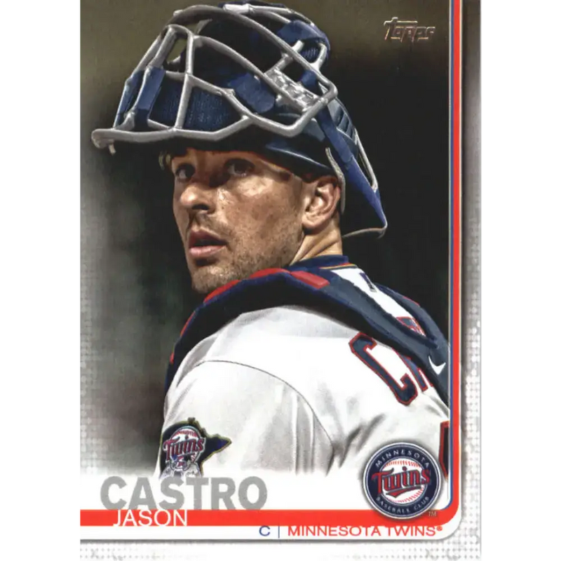 2019 Topps #406 Jason Castro NM-MT Minnesota Twins Baseball Card - Baseball Card Single