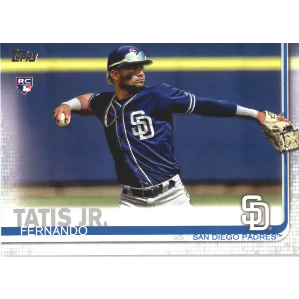 2019 Topps #410 Fernando Tatis Jr. NM-MT RC Rookie San Diego Padres Baseball Card