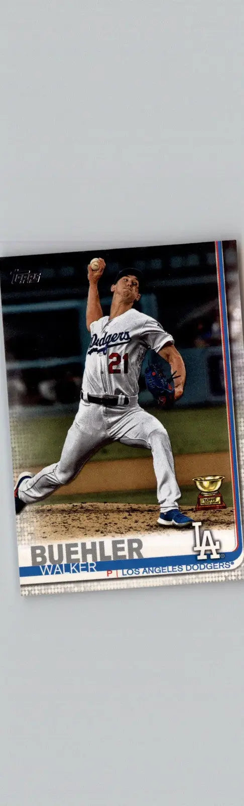 2019 Topps #445 Walker Buehler Los Angeles Dodgers - Baseball Card Single