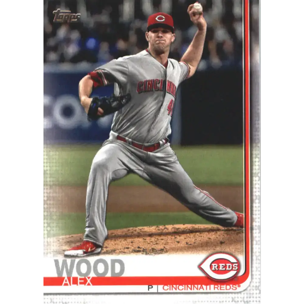 2019 Topps #464 Alex Wood NM-MT Cincinnati Reds Baseball Card
