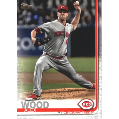 2019 Topps #464 Alex Wood NM-MT Cincinnati Reds Baseball Card