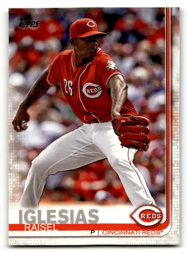 2019 Topps #465 Raisel Iglesias NM Near Mint Reds ID:63994 - Baseball Card Single