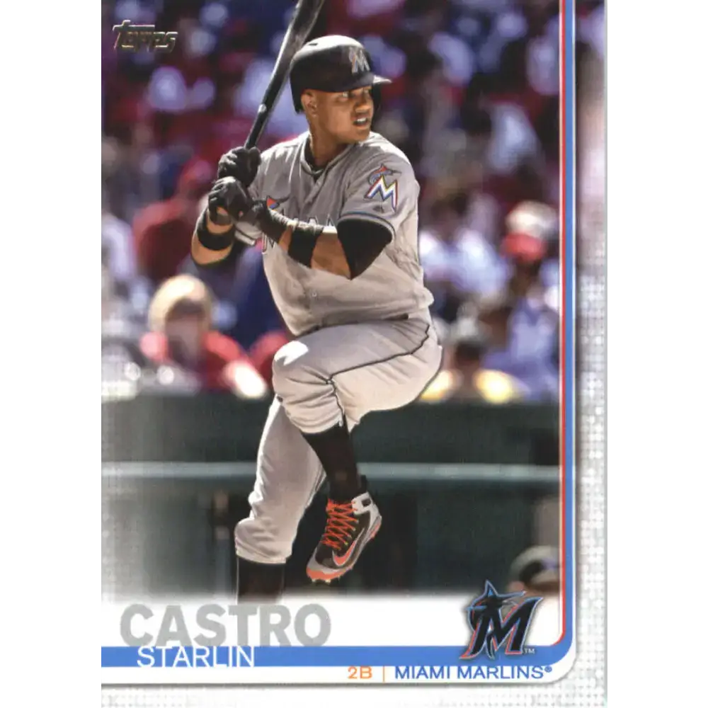 2019 Topps #482 Starlin Castro NM-MT Miami Marlins Baseball Card