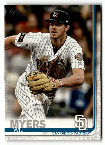 2019 Topps #485a Wil Myers San Diego Padres Baseball Cards - Baseball Card Single