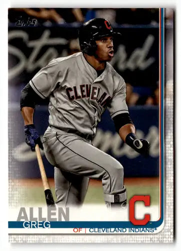 2019 Topps #514a Greg Allen Cleveland Indians Baseball Cards - Baseball Card Single