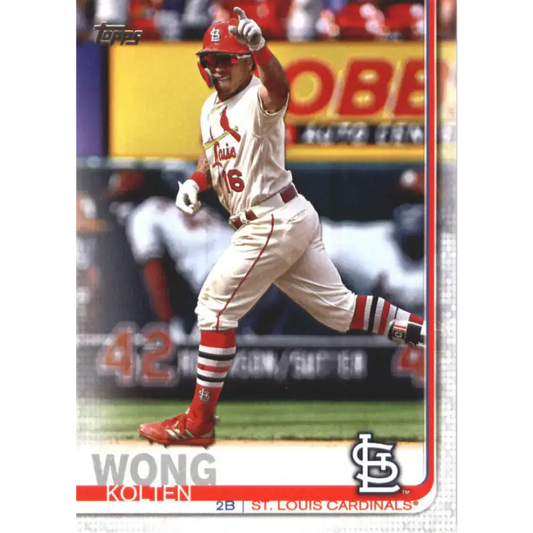 2019 Topps #551 Kolten Wong NM-MT St. Louis Cardinals Baseball Card - Baseball Card