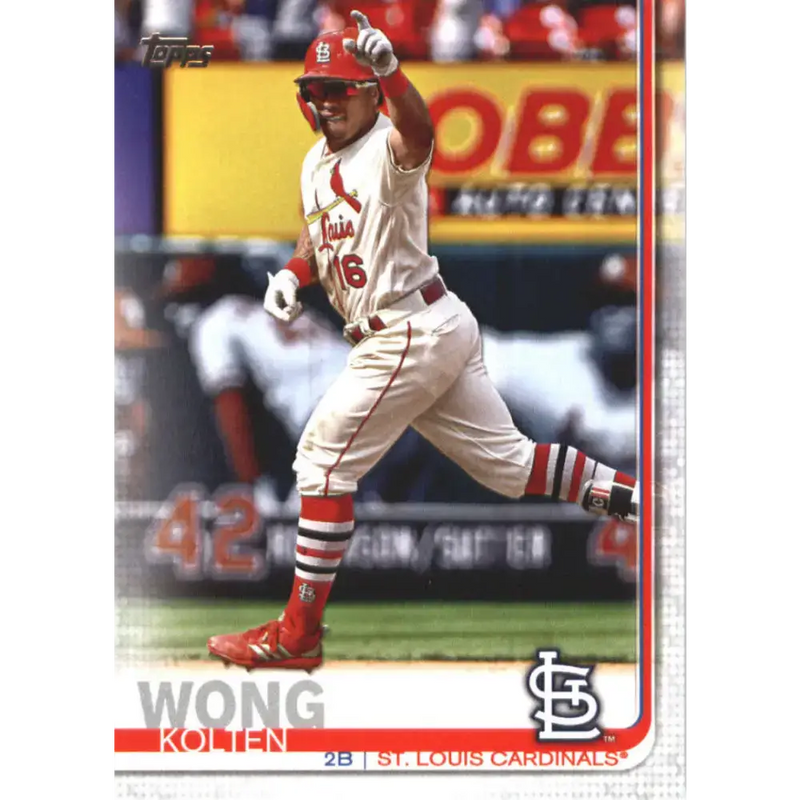 2019 Topps #551 Kolten Wong NM-MT St. Louis Cardinals Baseball Card - Baseball Card Single