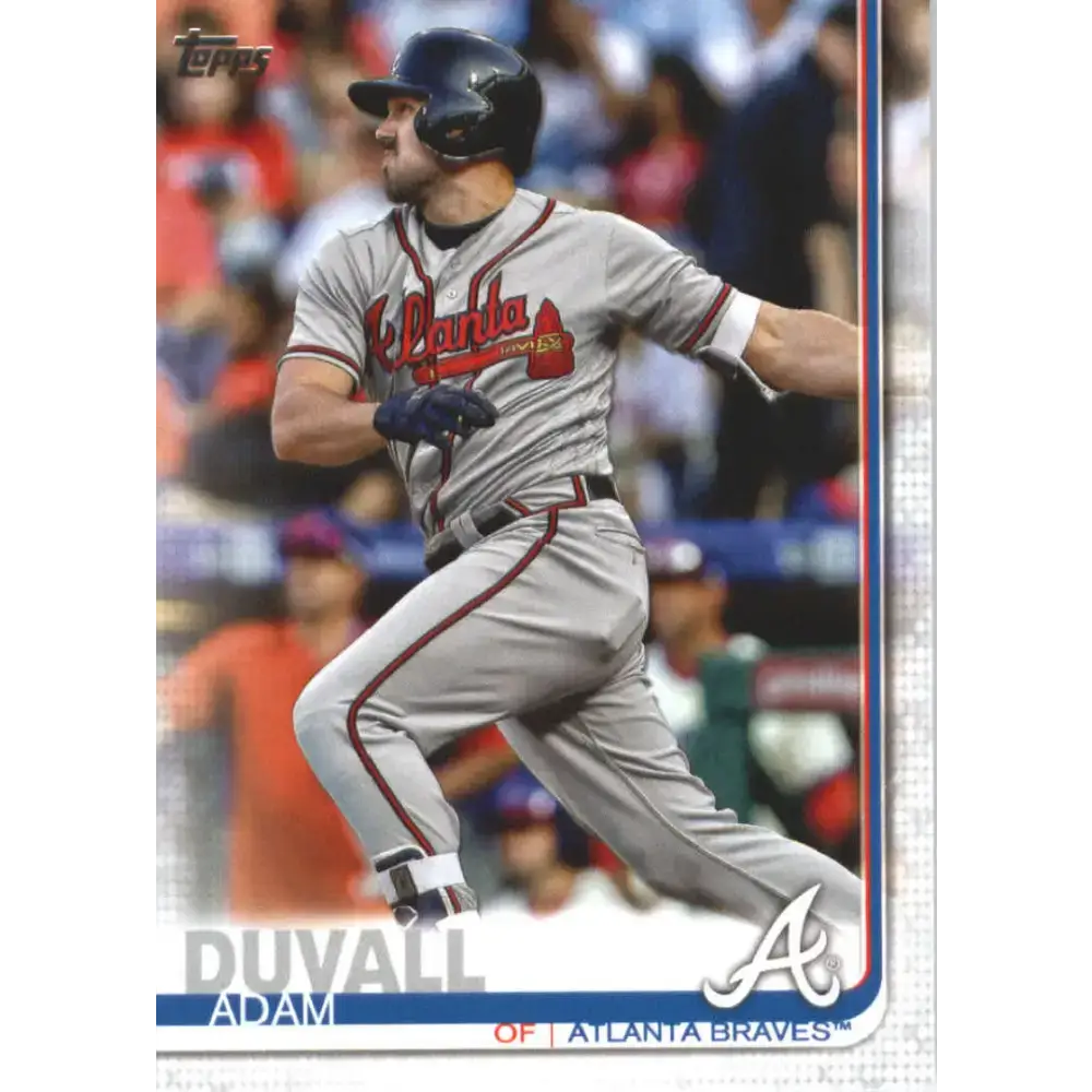 2019 Topps #557 Adam Duvall NM-MT Atlanta Braves Baseball Card - Baseball Card Single