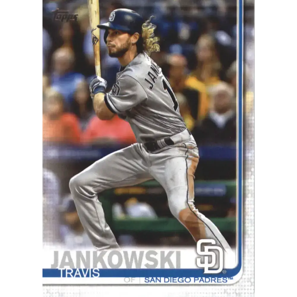 2019 Topps #581 Travis Jankowski NM-MT San Diego Padres Baseball Card - Baseball Card Single
