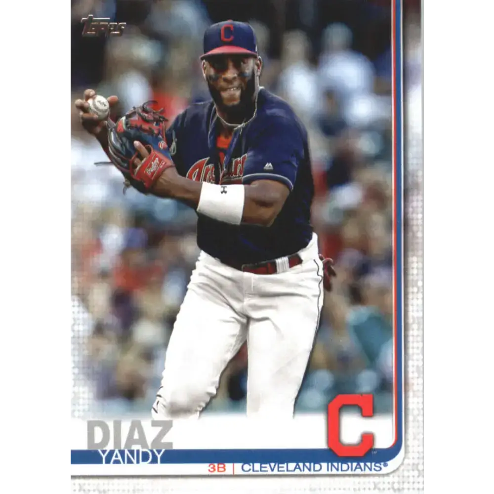 2019 Topps #595 Yandy Diaz NM-MT Cleveland Indians Baseball Card - Baseball Card Single