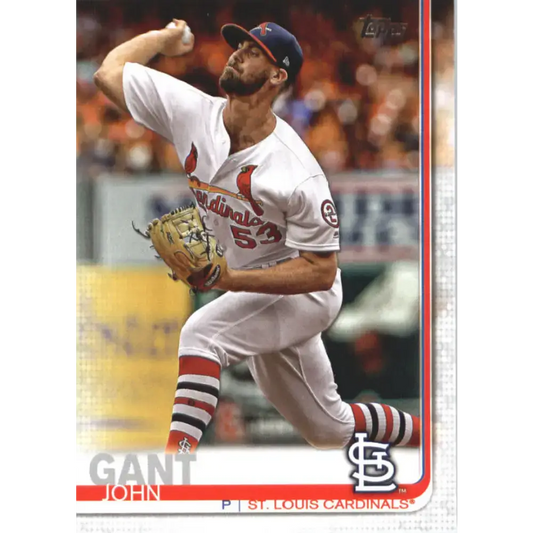 2019 Topps #634 John Gant NM-MT St. Louis Cardinals Baseball Card - Baseball Card