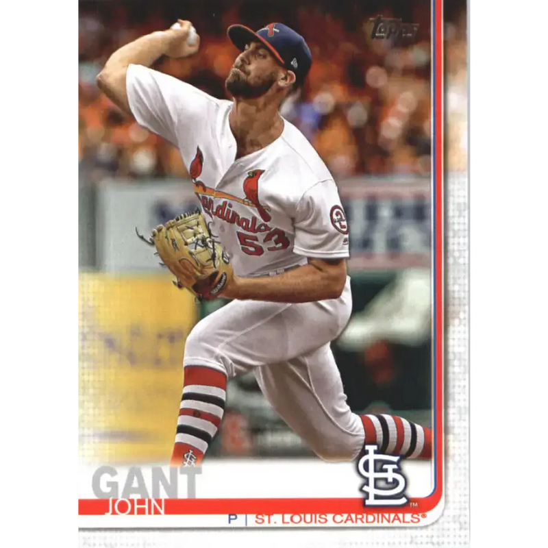 2019 Topps #634 John Gant NM-MT St. Louis Cardinals Baseball Card - Baseball Card Single