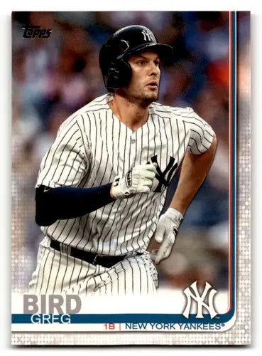 2019 Topps #653 Greg Bird NM Near Mint Yankees ID:63995 - Baseball Card Single