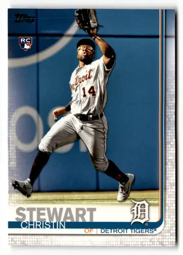 2019 Topps #672 Christin Stewart Detroit Tigers Baseball Cards - Baseball Card Single