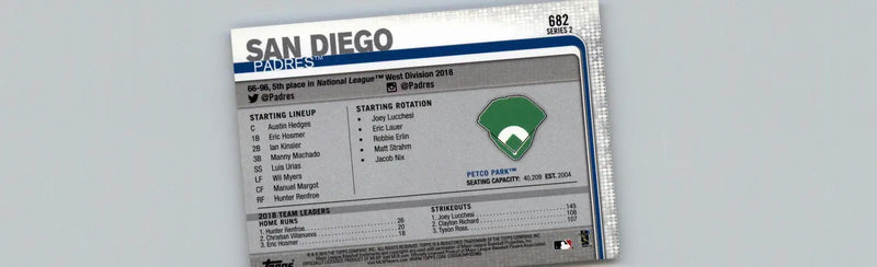 2019 Topps #682 Petco Park 582 Montgomery San Diego Padres - Baseball Card Single