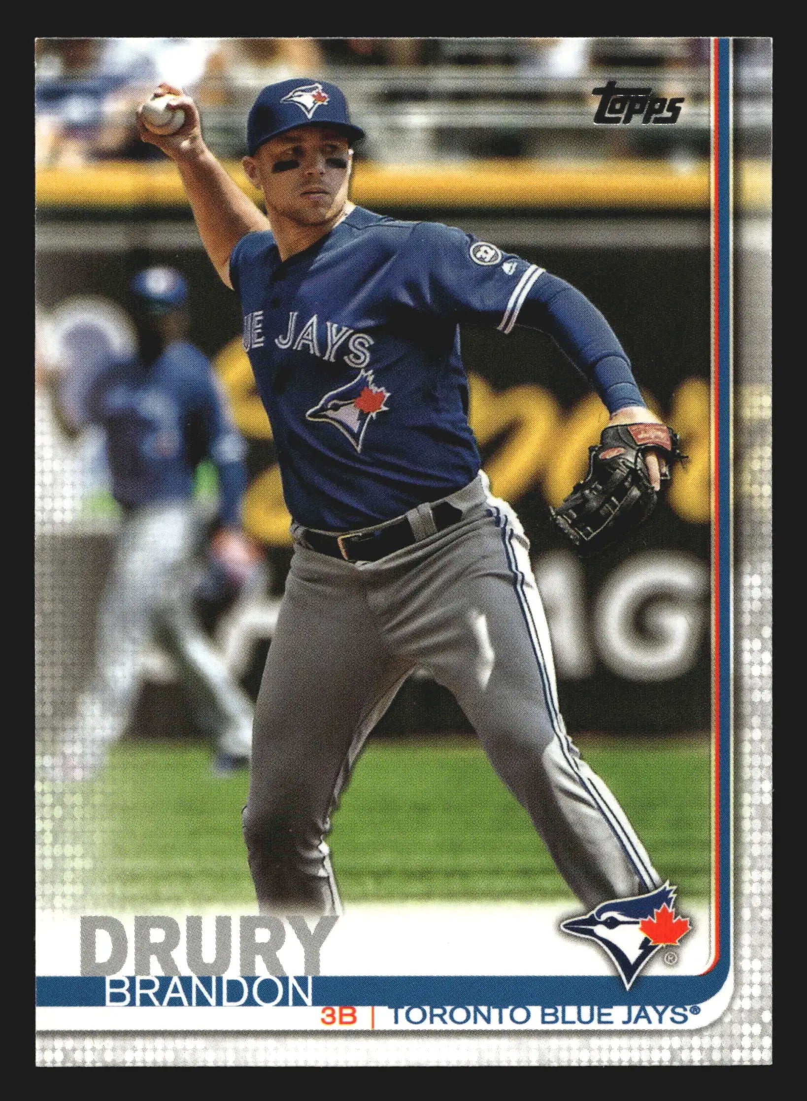 2019 Topps #686 Brandon Drury Toronto Blue Jays