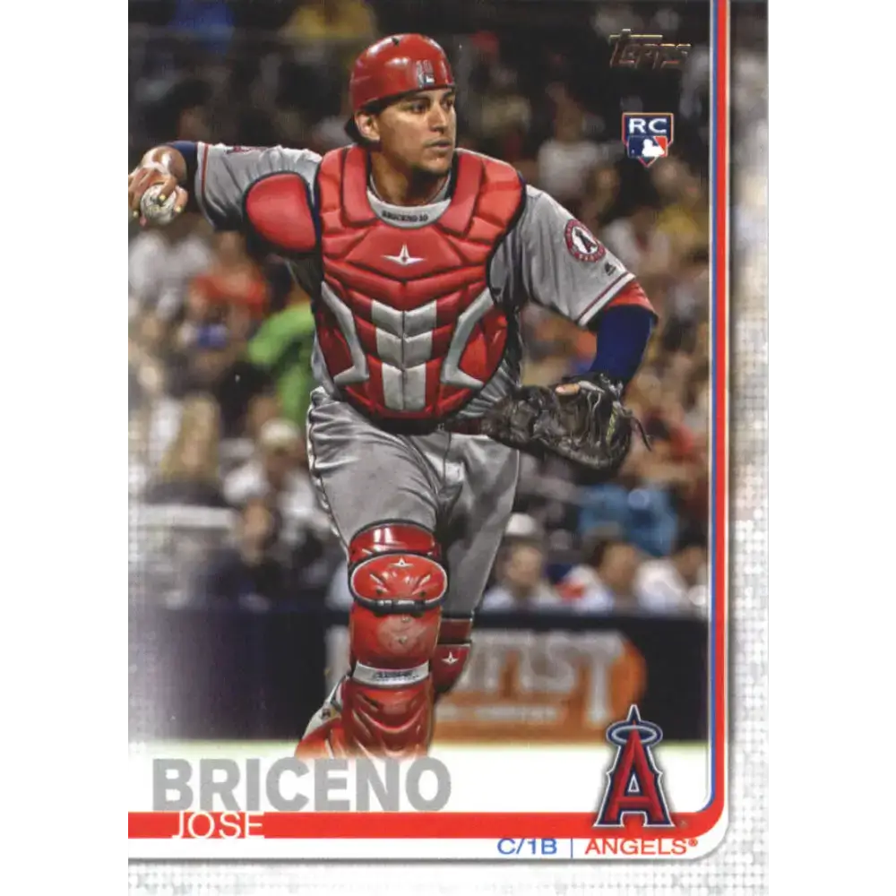 2019 Topps #689 Jose Briceno NM-MT RC Rookie Los Angeles Angels Baseball Card - Baseball Card Single