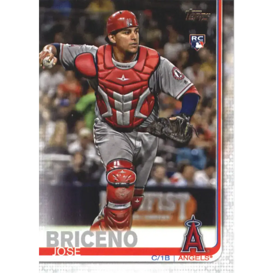 2019 Topps #689 Jose Briceno NM-MT RC Rookie Los Angeles Angels Baseball Card