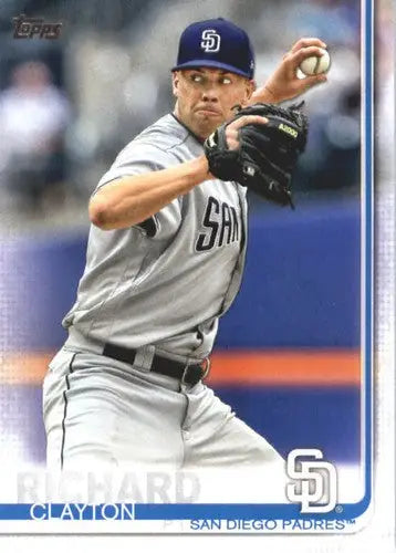 2019 Topps #92 Clayton Richard NM-MT Padres ID:16879 - Baseball Card Single