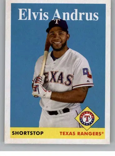 2019 Topps Archives #8 Elvis Andrus NM-MT Rangers - Baseball Card Single