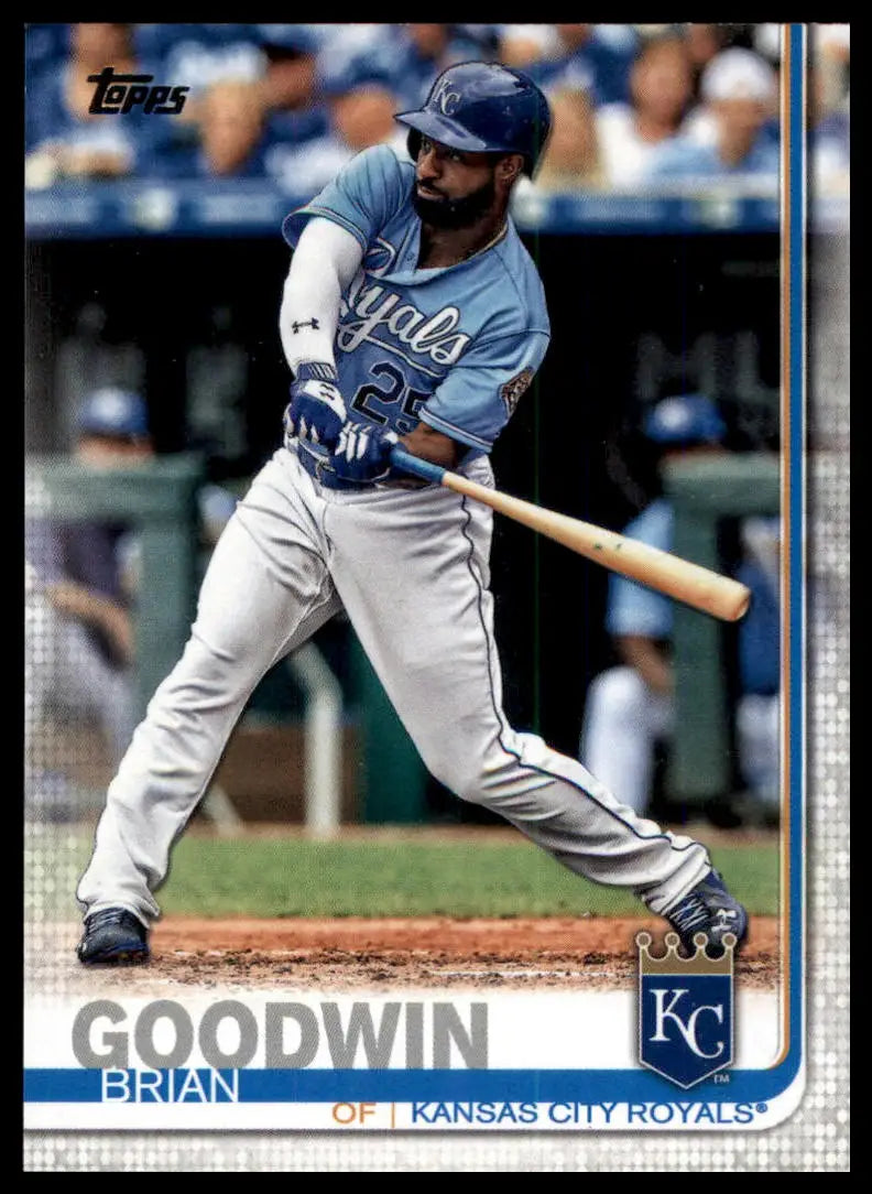 2019 Topps Brian Goodwin 640 Kansas City Royals NM - Baseball Card Single