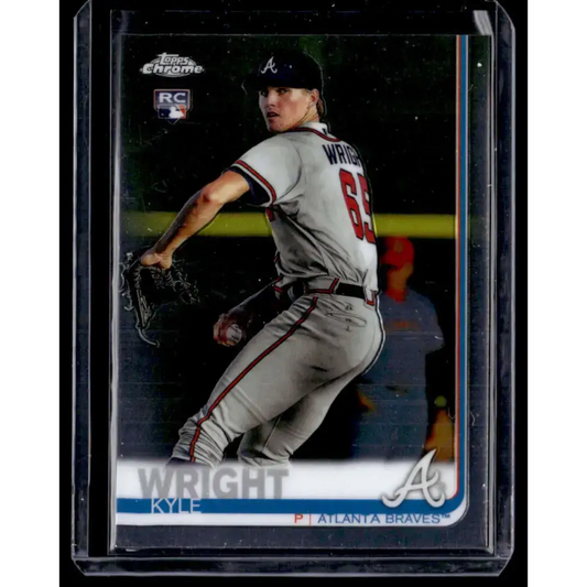 2019 Topps Chrome #120 Kyle Wright NM-MT - Baseball Card Single