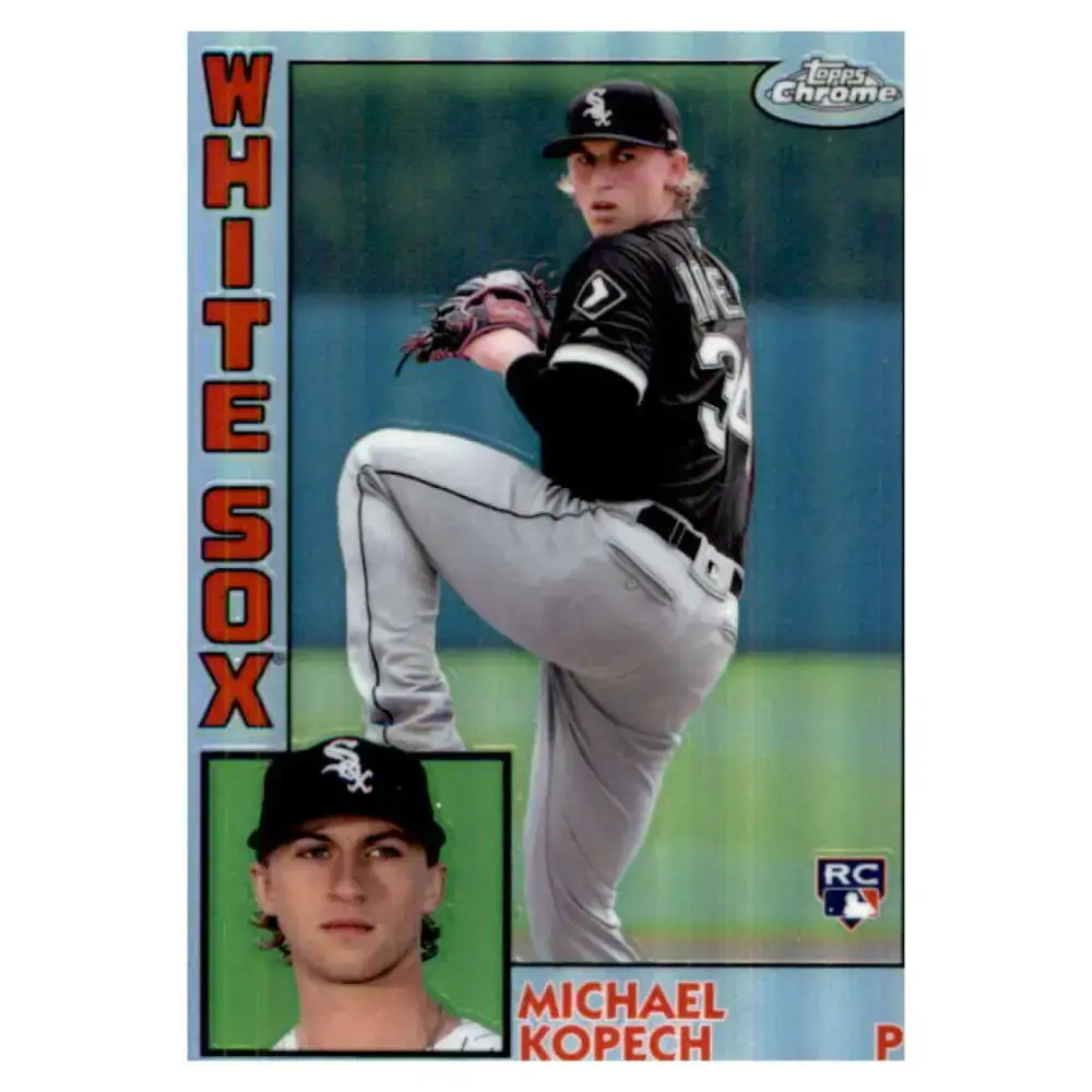 2019 Topps Chrome 1984 Topps Refractors #84TC-3 Michael Kopech NM-MT Chicago White Sox Baseball Card - Baseball Card