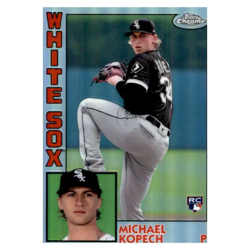 2019 Topps Chrome 1984 Topps Refractors #84TC-3 Michael Kopech NM-MT Chicago White Sox Baseball Card - Baseball Card