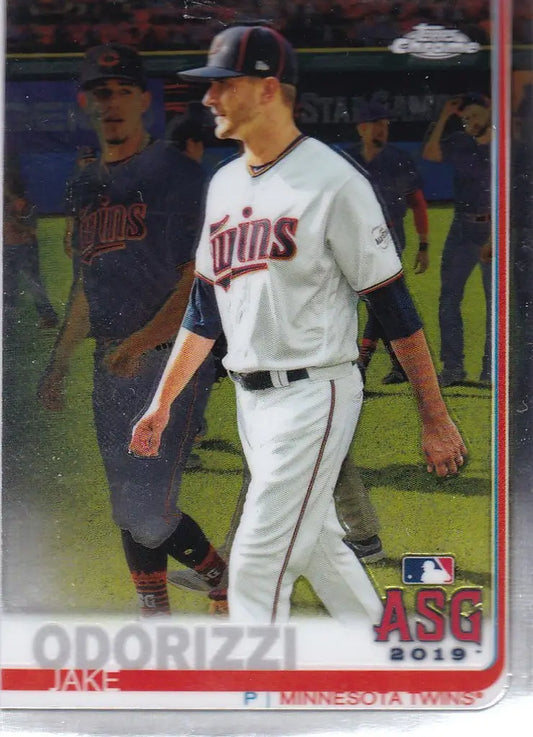 2019 Topps Chrome #92 Jake Odorizzi -- Minnesota Twins - Baseball Card Single