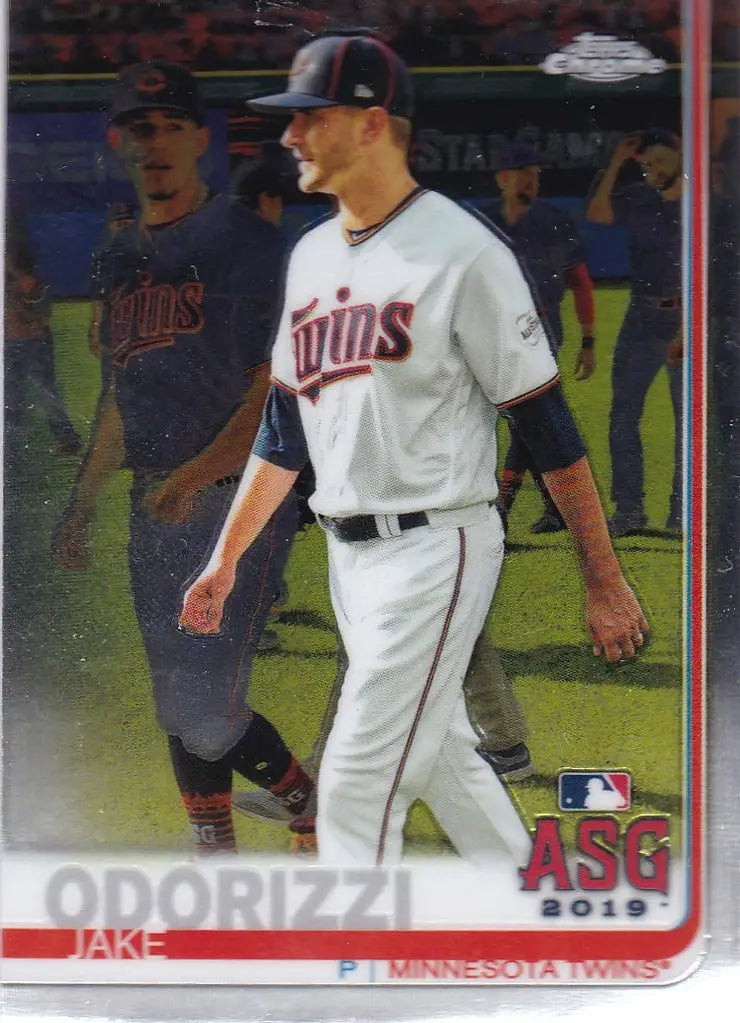 2019 Topps Chrome #92 Jake Odorizzi -- Minnesota Twins