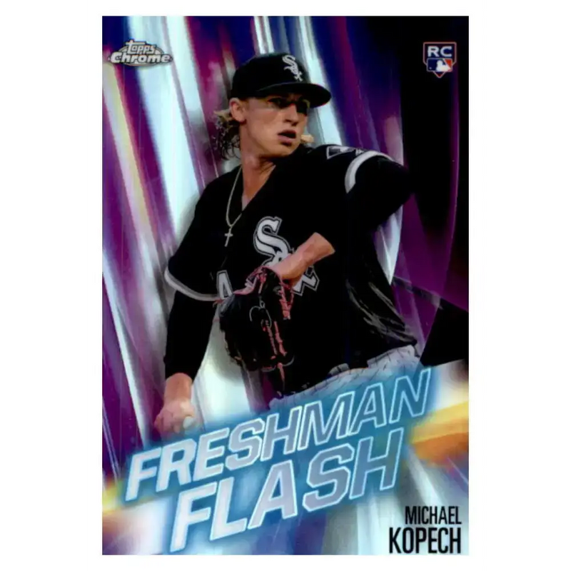 2019 Topps Chrome Freshman Flash Refractors #FF-14 Michael Kopech NM-MT Chicago White Sox Baseball Card - Baseball Card