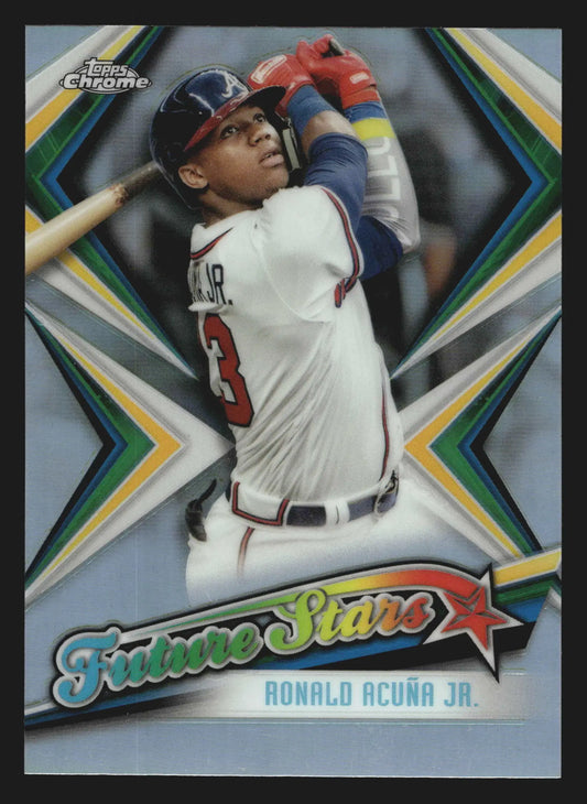 2019 Topps Chrome #FS-20 Ronald Acuna Jr. Atlanta Braves - Baseball Card Single