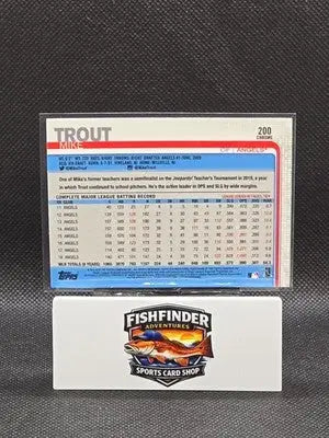 2019 Topps Chrome - Mike Trout #200 - Baseball Card Single
