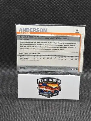 2019 Topps Chrome Update Series - Shaun Anderson #46 Pink Refractor (RC)