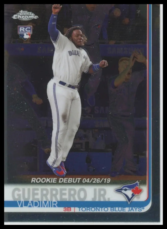 2019 Topps Chrome Update Vladimir Guerrero Jr. 58 Toronto Blue Jays Baseball NM - Baseball Card Single
