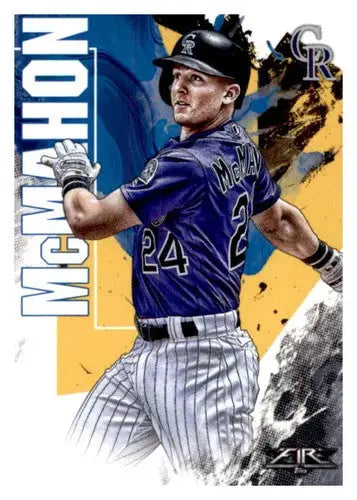 2019 Topps Fire #174 Ryan McMahon NM-MT Rockies ID:24600 - Baseball Card Single
