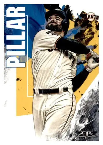 Original gloss Baseball card featuring Kevin Pillar NM-MT from 2019 Topps Fire #83