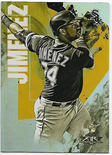 2019 Topps Fire Gold Mint #168 Eloy Jimenez NM-MT White Sox - Baseball Card Single