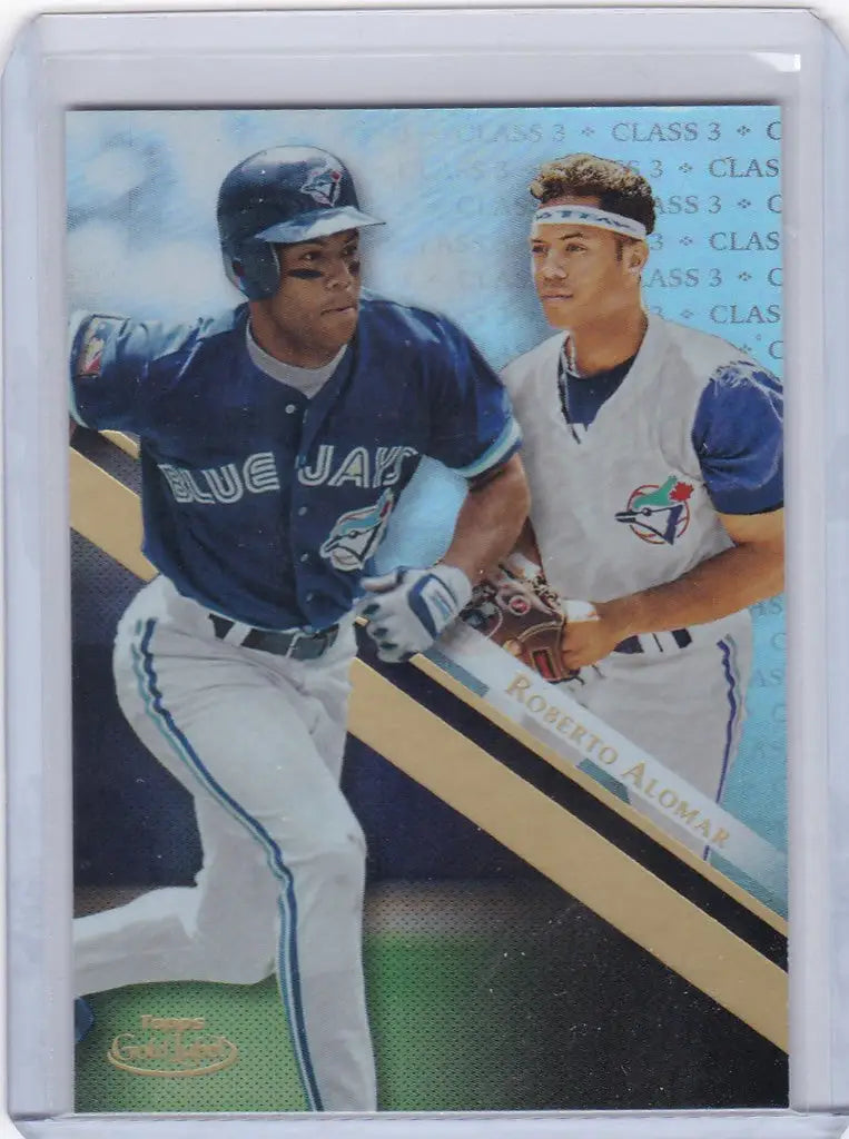 Roberto Alomar Toronto Blue Jays Topps Gold Label Class 3 baseball trading card