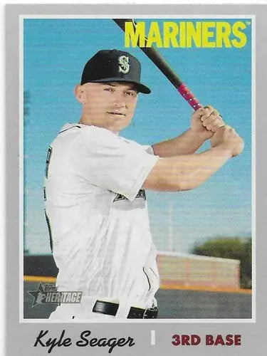 2019 Topps Heritage #271 Kyle Seager NM-MT Mariners - Baseball Card Single