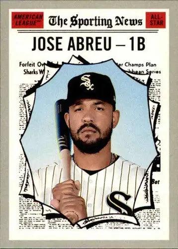 2019 Topps Heritage #352 Jose Abreu NM-MT White Sox - Baseball Card Single