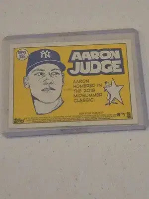 2019 Topps Heritage #356 Aaron Judge - Baseball Card Single